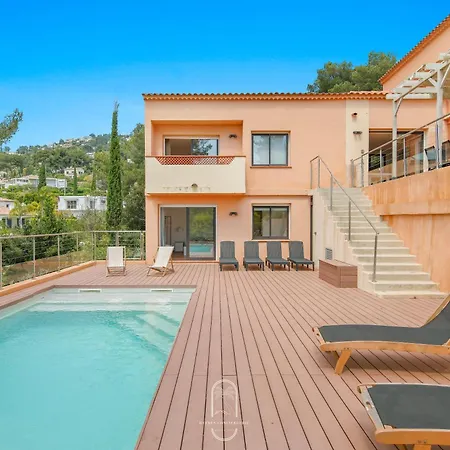 La Californie-piscine Chauffee-clim Wifi - 12couchages By Hc Villa Carqueiranne